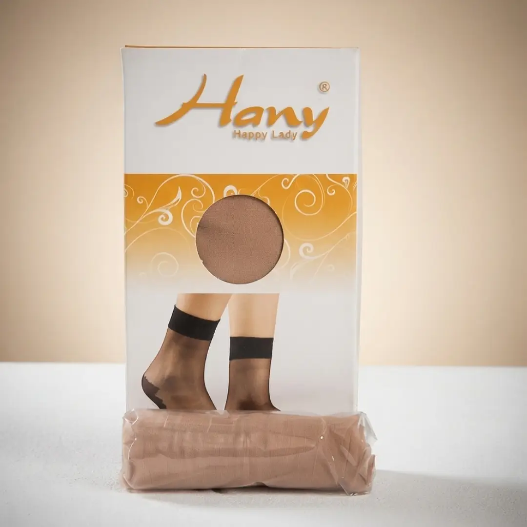 جوراب شیشه ای مچی رنگ پا،زنانه Hany لیدی